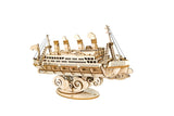 Rolife Cruise Ship 3D Wooden Puzzle 145 Pce