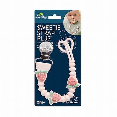 Itzy Ritzy Sweetie Strap Plus - Strawberry