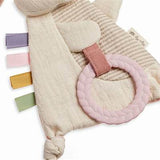 Bitzy Crinkle w/Teether Ring - Bunny