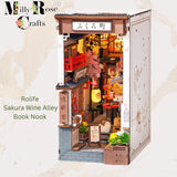 Rolife Book Nook & Wonderland - Sakura Wine Alley 249 Pce