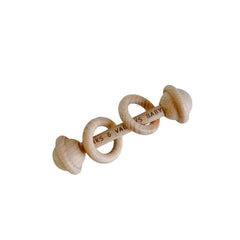 Peaks & Valleys Baby - Wooden Rattle