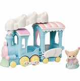 Calico Critters Floating Cloud Rainbow Train