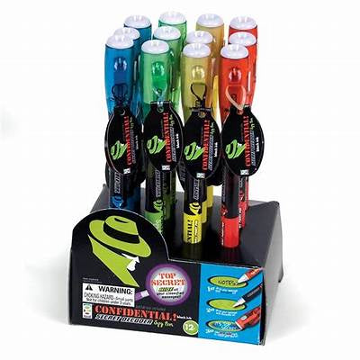 Confidential 3 Color Spy Pen