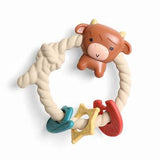 Ritzy Rattle Highland Cow Silicone Teether