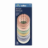 Bitzy Bands Pastel Teething Rings 3 Pk