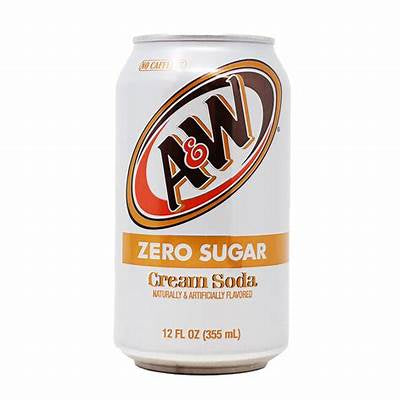 A&W Cream Soda Zero Sugar