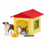 Schleich Farm World Friendly Dog House 9 Pce