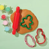 Make & Paint Gingerbread Clay Ornaments Kit