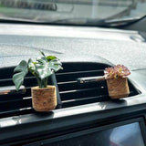 Plant Car Vent Clip Air Freshener Diffuser