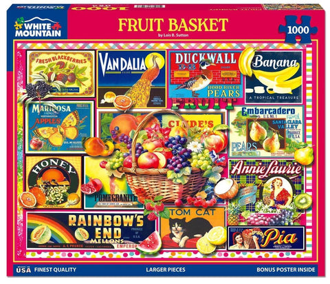 Fruit Basket 1000 Puzzle Pce