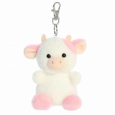 Palm Pals Clip On Belle Strawberry Cow