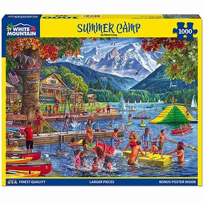 Summer Camp Puzzle 1000 Pce