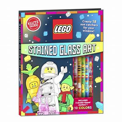 Klutz Lego Stained Glass Art Kit