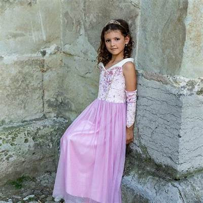 Great Pretenders Velvety Soft Sleeping Sweetheart Princess Gown w/ Arm Warmers 7-8