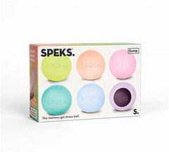 Speks Gump Mini Stress Balls 6 Pk