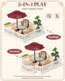 Rolife Super Creator Extension Kit - Chic Cafe Terrace 76 Pce