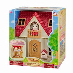Calico Critters Red Roof Cozy Cottage Storage Home