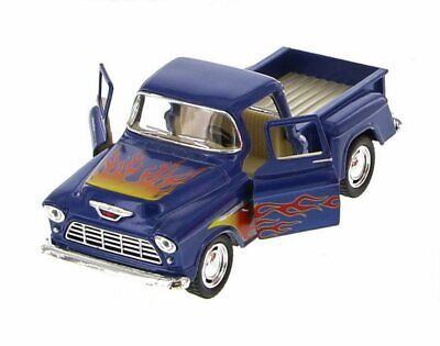 Die Cast 1955 Chevy Stepside Pick Up w/ Flames