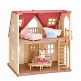 Calico Critters Red Roof Cozy Cottage Storage Home