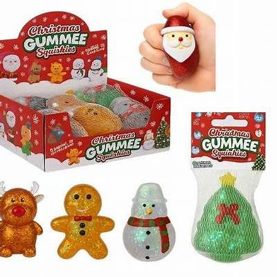 Christmas Gummee Squishies Asst.