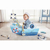 Hape Captain's Rocking Boat 5 Pce