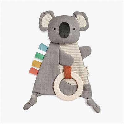 Bitzy Crinkle Koala w/ Teether Ring