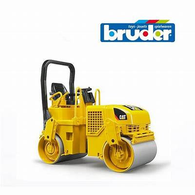 Bruder CAT Asphalt Drum Compactor