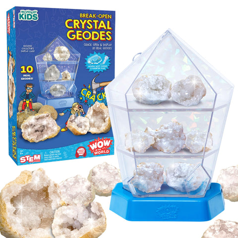 Wow In The World Break Open Crystal Geodes