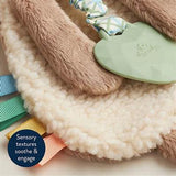 Itzy Lovey Plush Bunny w/ Silicone Teether