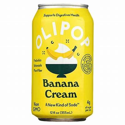 Olipop Banana Cream Soda