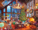 Christmas At The Cabin Puzzle 1000 Pce