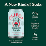 Olipop Tropical Punch Prebiotic Soda