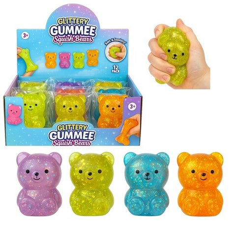 Glittery Gummee Squish Bear