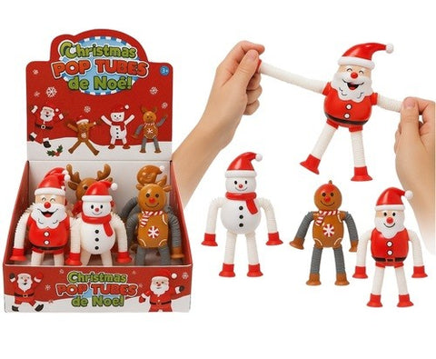 Christmas Pop Tube Characters