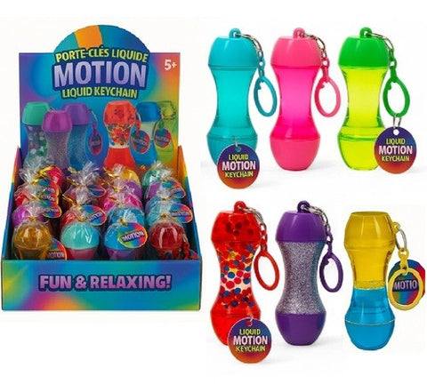 Liquid Timer Keychain