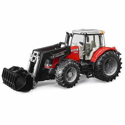 Bruder Massey Ferguson 7624 Tractor w/ Front Loader