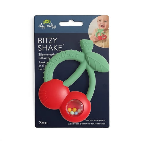 Bitzy Shake Teether - Cherries