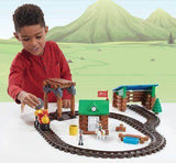 Lincoln Logs Sawmill Train Express 101 Pce