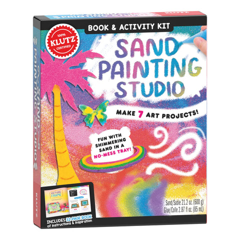 Klutz Sand Painting Studio Book & Activity Kit