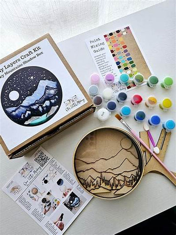 Paint By Layers Craft Kit Asst.