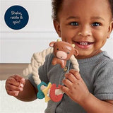 Ritzy Rattle Highland Cow Silicone Teether