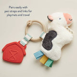 Itzy Pal - Cow Plush w/ Teether