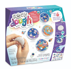 Make It Real - Cosmic Creations Rock Dough Set 13 Pce