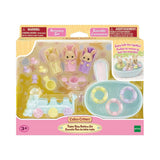 Calico Critters Triplets Baby Bathtime Set