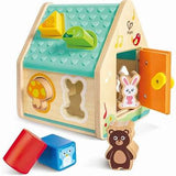 Hape Critter House Shape Sorter 9 Pce
