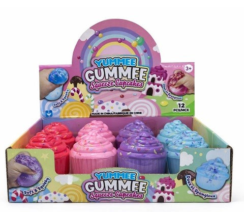 Yummee Gummee Squeeze Cupcakes