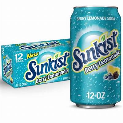 Sunkist Berry Lemonade Soda