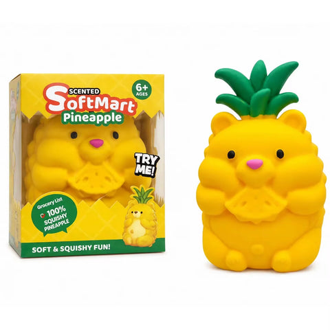 Jumbo Pineapple Bear Squishy
