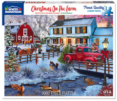 Christmas On The Farm Puzzle 1000 Pce