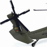 Die Cast 10" Blackhawk Helicopter w/ Light & Sound